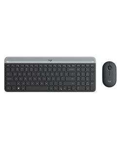 Combo bàn phím + Chuột không dây Logitech MK470 ( Đen / Trắng )