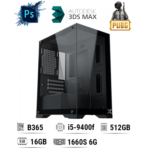 PC Đồ Họa – Gaming DHG22 I5 9400f | 16G | gtx 1660s 6g